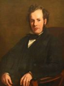 Attributed to John Emery (19th/20th Century, British), oil on canvas, A half length portrait depicti