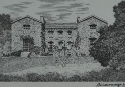 *Local Interest - After Alfred Wainwright (1907-1991, British), print, A sketch of a location