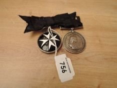 A pair of St John Medals to 9258 L/C.OFFR.L.BLAIR.BIRKENHEAD.CPS.No4.DIS.S.J.A.B.1931, The Order