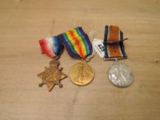 A WWI Medal Trio, 1914-15 Star to 1688 L.CPL.R.LEEMING.DURH.L.I, War Medal & Victory Medal to 1688