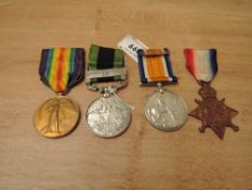 A George V Indian General Service Medal group , Indian General Service Medal, Kaiser Hind,
