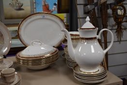 A Royal Grafton 'Majestic' part dinner/tea service (35 pieces approx).