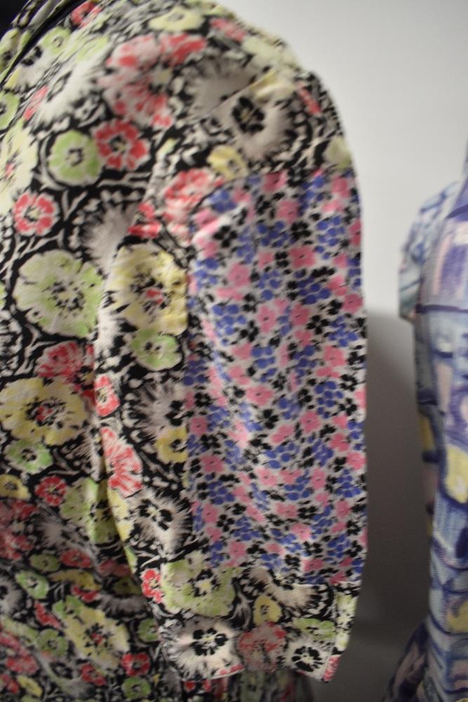 Five 1930s to 50s dresses and gowns, all with damage and / or repair, some wearable with - Image 15 of 19