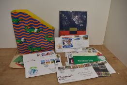 An assorted selection of stamps and first day covers.