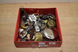 An assortment of vintage wristwatches and pocket watches, including Sekonda, Seiko, Avia and Everite