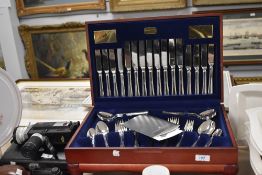 A Viners tabletop selection silver plated canteen of cutlery 58 pieces approx.