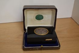 A rare and interesting 19th century French tortoiseshell singing bird box automaton, most likely