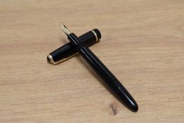 A Parker Duofold Victory in black having Parker 14k England 10 nib