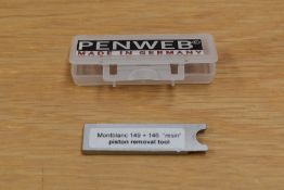 A MontBlanc 146/149 piston removal tool made by Penweb in Germany.