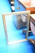 A modern gilt frame wall mirror, approx 86 x 60cm