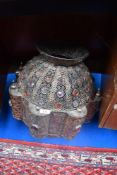 A modern Indian style ceiling lantern