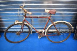 A 1960's Raleigh Trent mens bicycle