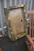 A limestone shallow trough/sink