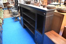 A 19th Century oak dresser top