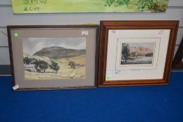 *Local Interest - After Alfred Heaton Cooper (1863-1929, British), coloured print, 'Falcon Crag,