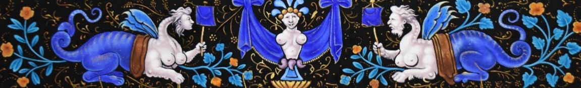 Graham Townsend (Contemporary, British), after Jean de Court (1530-1584, French), oil on board, A
