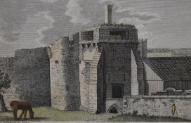 19th/20th Century School, monochrome and coloured prints, Views and landmarks in Southampton, to