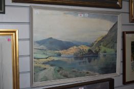 *Local Interest - After William Heaton Cooper (1903-1995, British), coloured print, 'Rydal Water',