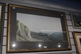 *Local Interest - After William Heaton Cooper (1903-1995, British), coloured print, 'Evening Above