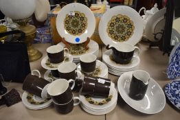 A Royal Doulton part dinner service 'Segovia' design comprising of approximately fifty pieces