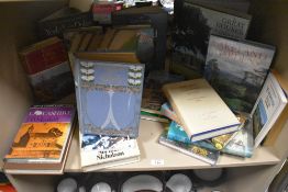 A collection of Lake district and local interest books including The English Lakes painted by A.