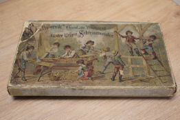 A complete box of vintage Stollwerck's continental novelty chocolates (not edible).