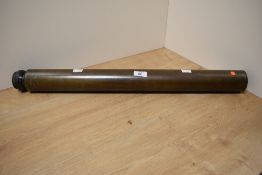 An early 20th Century Ross of London naval telescope, No. 68507, with fitting for mount and