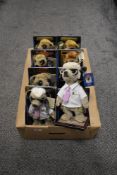 Ten Vakov's Toy Shop, in association with comparethemarket.com, meerkat soft toys including Yakov,