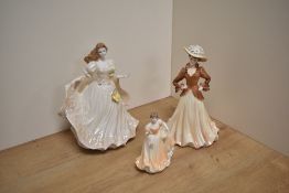 A Royal Worcester bone china 'Viennese Waltz' from the Glittering Occasions series by Richard Moore,