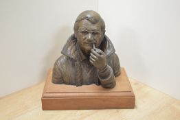Local interest* After Clive Barnard, a cast resin bust of Alfred Wainwright, shoulder length