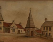 J.J.W Lamb (19th Century, British), pencil/watercolour, 'Old Well at East Linton', Scotland, signed