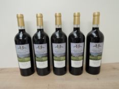 Five bottles of 2020 Conte Ottavio Piccolomini Impressioni Italiane, Travicello Vallagarina Rosso,
