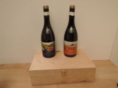 A Two Bottle Set of Marsovin Limited Edition, 1919 Gellewya 2014, 13.5% vol, 75cl and 1919