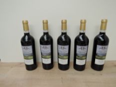 Five bottles of 2020 Conte Ottavio Piccolomini Impressioni Italiane, Travicello Vallagarina Rosso,