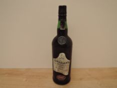 A bottle of 1992 W & J Grahams Late Bottled Vintage Port, bottled in 1998, 20% vol, 75cl
