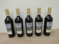 Five bottles of 2020 Conte Ottavio Piccolomini Impressioni Italiane, Travicello Vallagarina Rosso,
