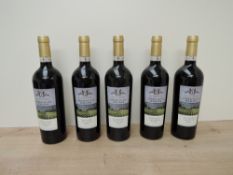 Five bottles of 2020 Conte Ottavio Piccolomini Impressioni Italiane, Travicello Vallagarina Rosso,