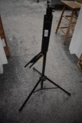 A modern music stand, heavy duty