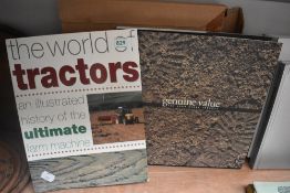 Two books, The world of tractors by John Caroll and Genuine value, The John Deere story.