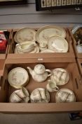 A quantity of Royal Doulton The Romance Collection Lisette patterned tableware