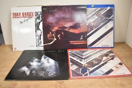 A group of mixed records, to include Genesis, The Beatles 1967-1970, and Gordon Lightfoot