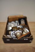 An assortment of Morecambe Car Club driving test shields for RM Baxter sold alongside with a small