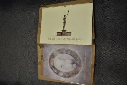 Nine vintage Pirelli calendars, in original boxes.