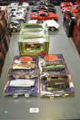 Seven1:76 scale EFE Die-cast Wagons, Brewery Series x3 and De Luxe Series x4, all boxed or on bubble