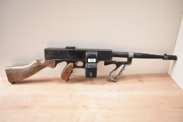 A vintage Shooting Star Inc Pneumatic Gun, Scotch Plains N.J, Fairground Rifle, missing hose, length