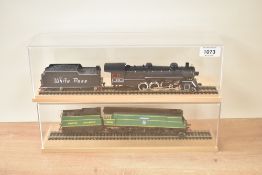 Two 00 Gauge Loco's & Tenders, Hornby 4-6-2 BR 92 Squadron 34081 and Slovenia 2-8-2 White Pass 73,
