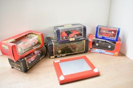 Six mixed Die-casts, Maisto 1:18 scale Jaguar XJ220, 1:24 scale Porsche 911 Speedster, Burago 1:24