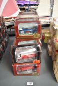 Nineteen 1:76 scale EFE Die-casts, all Wagons, all boxed, box length 17cm