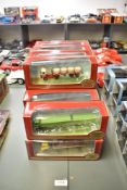 Sixteen 1:76 scale EFE Die-cast Wagons, all boxed, length 23cm