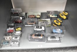 Twenty Four mixed scale Die-casts including Solido, Fabbri, Hongwell and similar, Sports Cars,